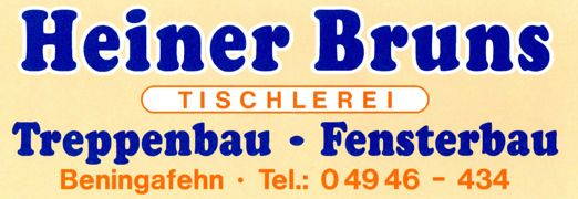 Logo - Tischlerei-Treppenbau Heiner Bruns aus Hesel